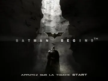 Batman Begins screen shot title